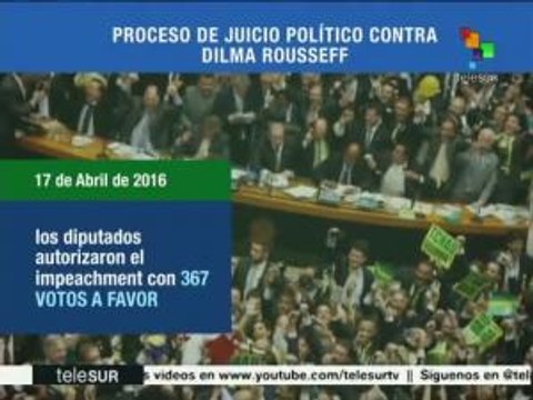 Brasil: Dilma Rousseff encabeza acto por la defensa de la democracia