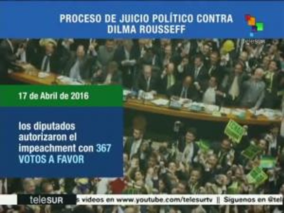 Brasil: Dilma Rousseff encabeza acto por la defensa de la democracia