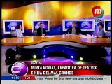 Mirta Romay, creadora de Teatrix e hija dle más grande