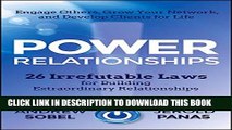 [PDF] Power Relationships: 26 Irrefutable Laws for Building Extraordinary Relationships Popular