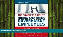 READ book  The Complete Guide to Hiring and Firing Government Employees  FREE BOOOK ONLINE