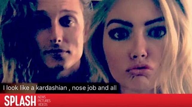 Kate Upton Quacks a Joke at the Kardashians