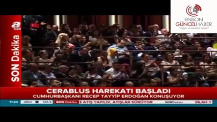 Cumhurbaşkanı Erdoğan, Terör Örgütlerini Üzerimize gönderdiğiniz deşifre oldu