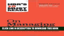 New Book HBR s 10 Must Reads on Managing Yourself (with bonus article 
