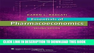 [Download] Essentials of Pharmacoeconomics (Point (Lippincott Williams   Wilkins)) Paperback