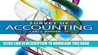 New Book Survey of Accounting