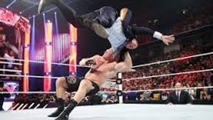 Brock lesnar F5 shane Mcmahon