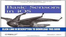 New Book Basic Sensors in iOS: Programming the Accelerometer, Gyroscope, and More