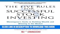 Collection Book The Five Rules for Successful Stock Investing: Morningstar s Guide to Building
