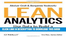 Collection Book Lean Analytics: Use Data to Build a Better Startup Faster (Lean Series)