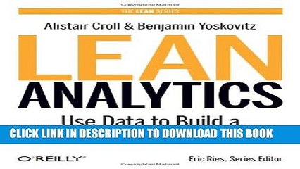 Collection Book Lean Analytics: Use Data to Build a Better Startup Faster (Lean Series)