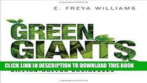 New Book Green Giants: How Smart Companies Turn Sustainability into Billion-Dollar Businesses