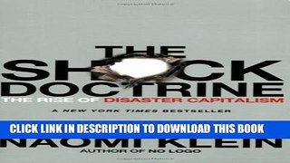 Collection Book The Shock Doctrine: The Rise of Disaster Capitalism