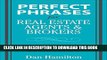 Collection Book Perfect Phrases for Real Estate Agents   Brokers (Perfect Phrases Series)