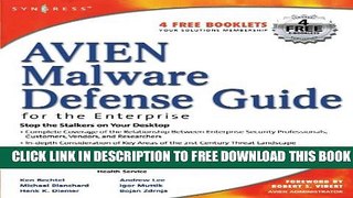 New Book AVIEN Malware Defense Guide for the Enterprise