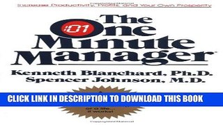 New Book One Minute Manager