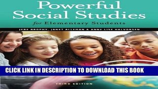 New Book Powerful Social Studies for Elementary Students