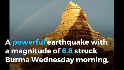 Powerful earthquake in Myanmar kills 3
