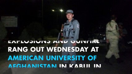 2 reported dead, 14 wounded in attack on American University of Afghanistan