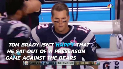 Tom Brady calls scissors debacle a 'silly accident'