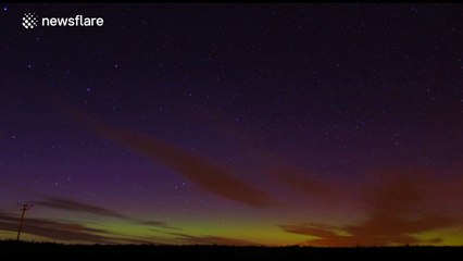 Stunning northern lights display over Ireland