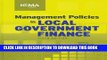 Collection Book Management Policies in Local Government Finance (Municipal Management Series)