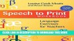 Collection Book Speech to Print Workbook: Language Exercises for Teachers, Second Edition