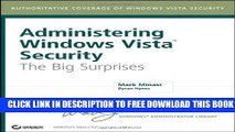 New Book Administering Windows Vista Security: The Big Surprises