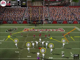 TD Porter vs Tampa Bay Madden NFL 04