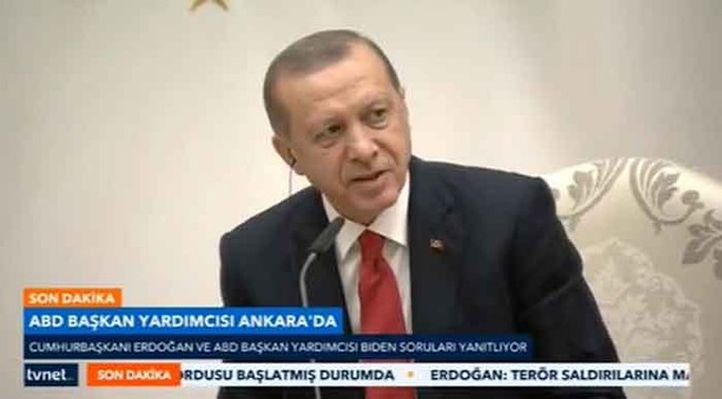 Erdoğan'dan ABD'li Gazeteciye DAEŞ (IŞİD) Ayarı