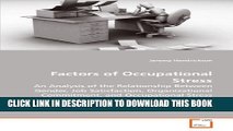 [PDF] Factors of Occupational Stress: An Analysis of the Relationship Between Gender, Job