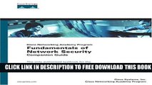 Collection Book Fundamentals of Network Security Companion Guide (Cisco Networking Academy Program)