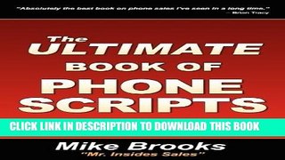 [Download] The Ultimate Book of Phone Scripts Hardcover Online