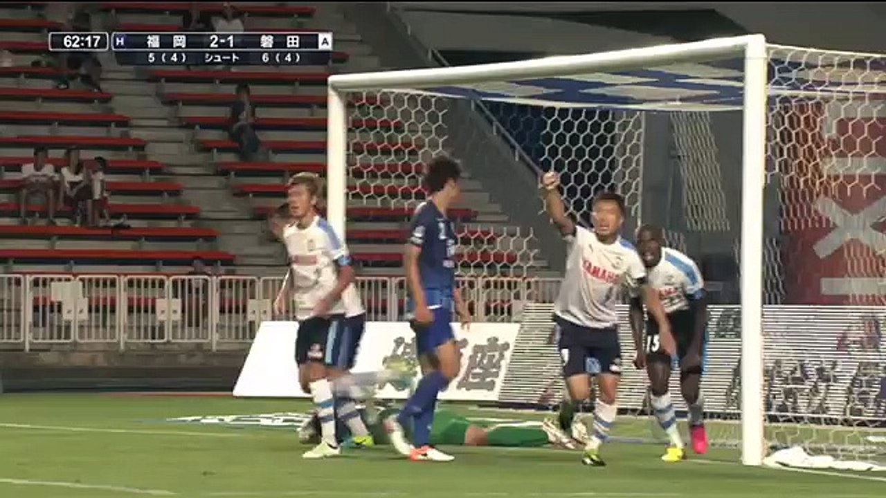 Fukuoka 2:2 Iwata (24 August 2016 J League)