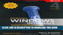 New Book Microsoft Windows Internals (4th Edition): Microsoft Windows Server 2003, Windows XP, and
