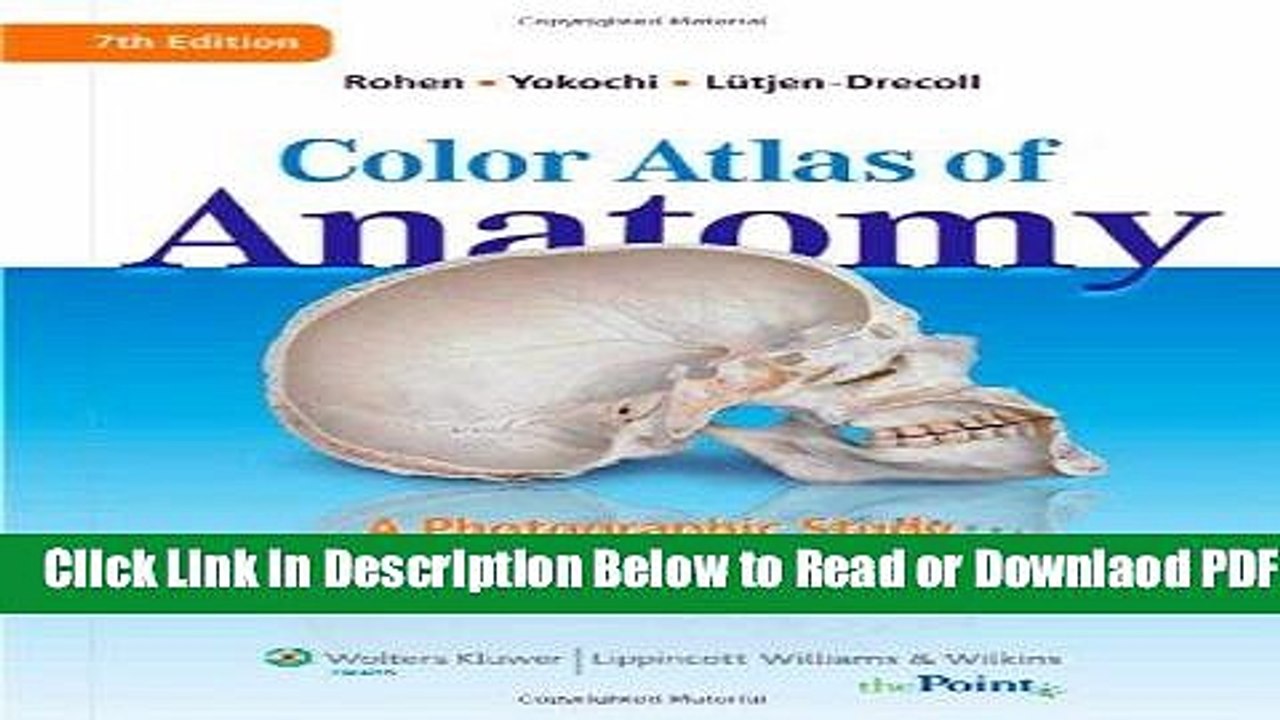 [Get] Color Atlas of Anatomy: A Photographic Study of the Human Body Popular New