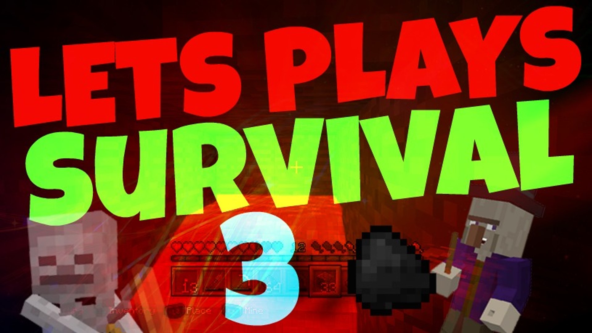 Minecraft PS4 LETS PLAYS SURVIVAL! [3]