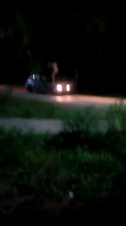 Naked Man Taunting Cops