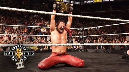 WWE NXT TakeOver Brooklyn 2 Samoa Joe vs Shinsuke Nakamura 720p HD