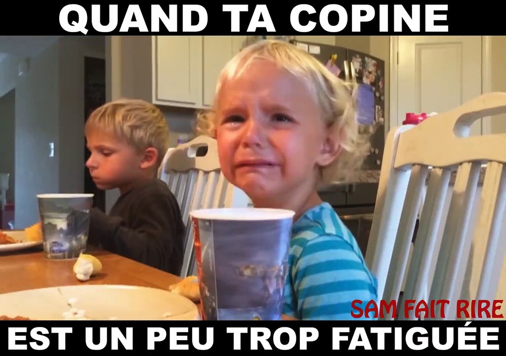 quand ta copine est un peu trop fatiguée