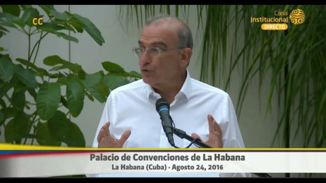 De la Calle afirma que pacto final con las FARC es el mejor acuerdo posible
