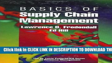 [PDF] Basics of Supply Chain Management Popular Online