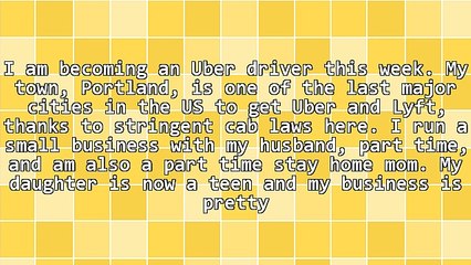Getting Started Driving for Uber