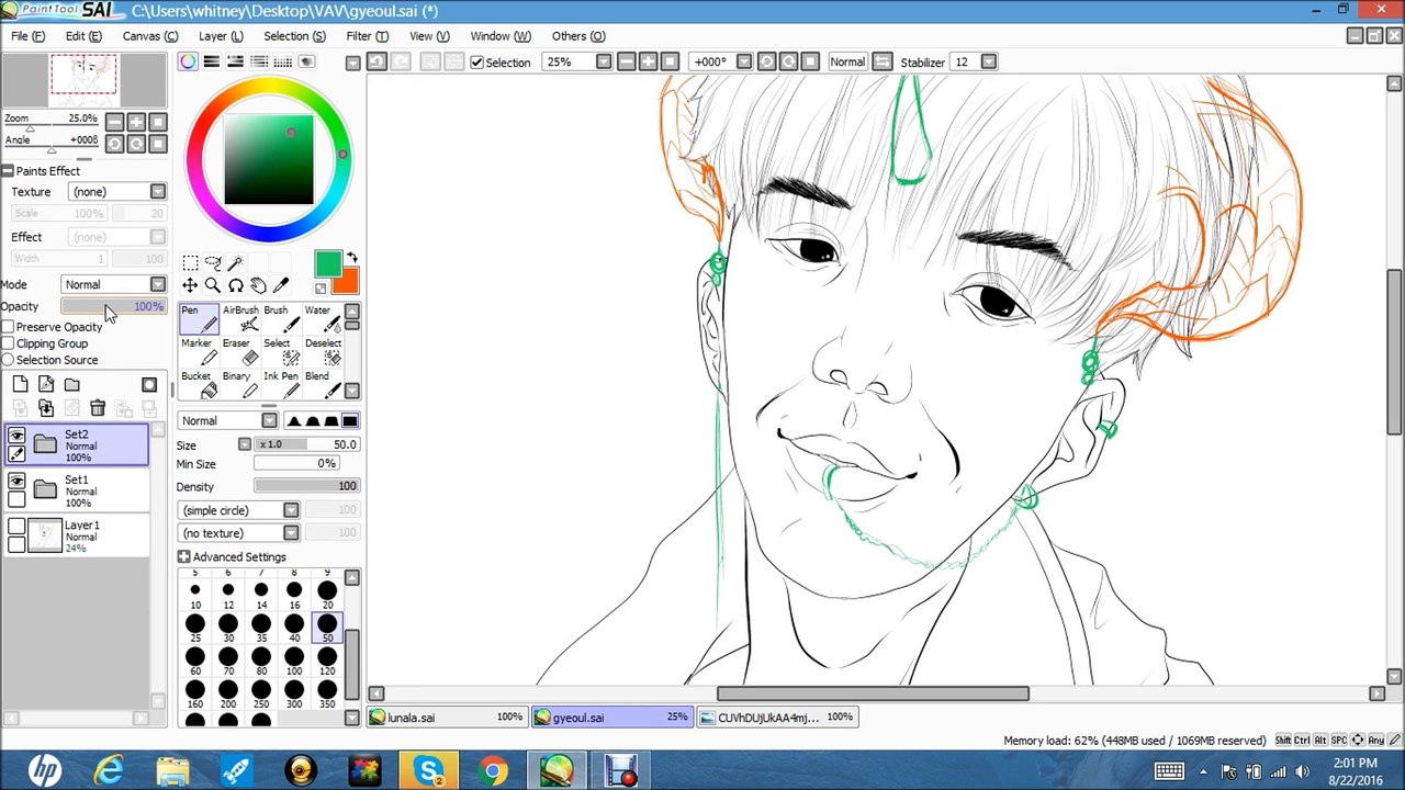 gyeoul speedpaint
