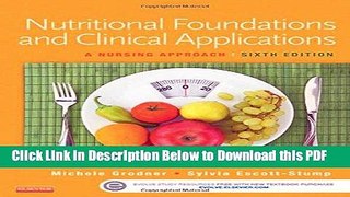 [Read] Nutritional Foundations and Clinical Applications: A Nursing Approach, 6e Ebook Free