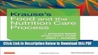 [Read] Krause s Food   the Nutrition Care Process, 13th Edition Free Books