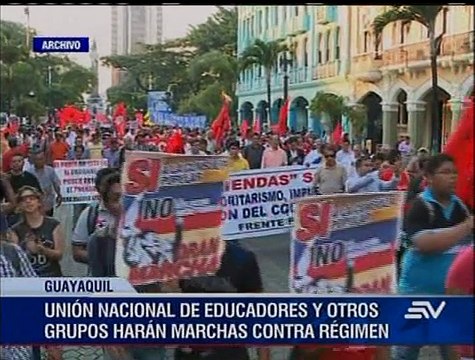 UNE define detalles de marcha de protesta en varias ciudades