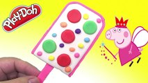 Play Doh Ice Cream - Make Play Dough Ice Cream Popsicle Peppa Pig Español Toys