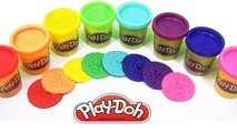 Play Doh Cookie Cake - Make play-doh cake colorful with Peppa Pig Español toys