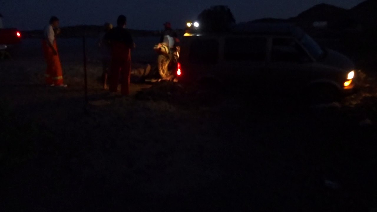 2~ San Evaristo, stuck at dark...trying to get pulled out